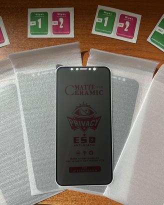 Pellicola opaca privacy x4