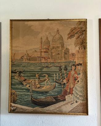 Quadro con cornice - Romantica Venezia d'Epoca