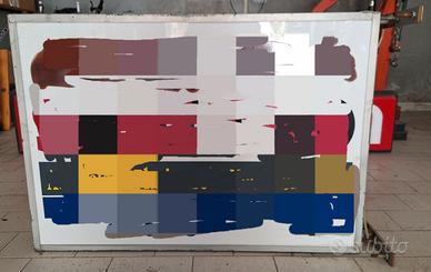 Insegna luminosa bifacciale a bandiera