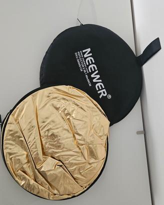 riflettore bianco oro neewek