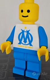 Omino Lego XXL 20cm Olympique Marsiglia