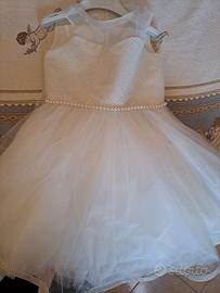 Abito damigella taglia 5-6 anni - 110 cm