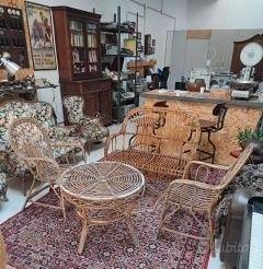 SET GIARDINO IN VIMINI