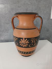 Vaso Anfora in Argilla Terracotta 30 cm Vintage In