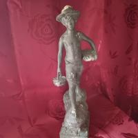 Scultura in bronzo antica Giovanni De Martino 