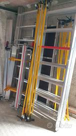 Trabattello leggero in alluminio. nolegg.