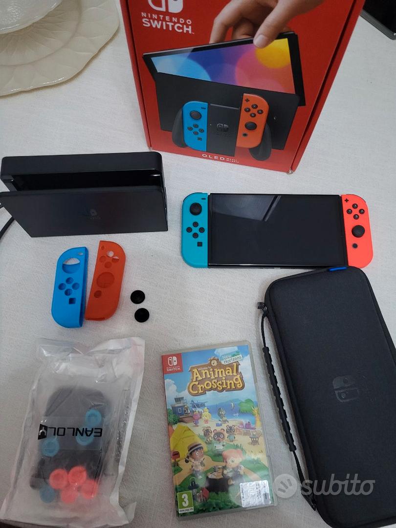 Nintendo Switch OLED+Animal Crossing - Console e Videogiochi In
