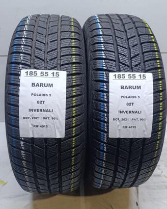 2 GOMME 185 55 15 BARUM INV RIF4015