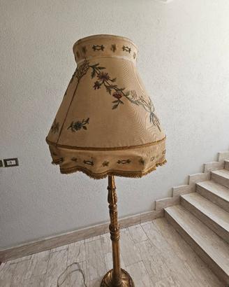 Lampada da terra vintage anni 30-40