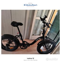 bici pieghevole quasi elettrica