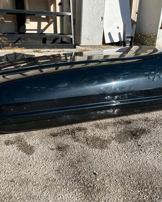 All FARAD Box da Tetto BAULE 400Lt + Barre + Telo