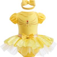 Vestito da Principessa Pagliaccetto per Bimba