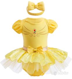 Vestito da Principessa Pagliaccetto per Bimba