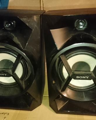 Casse Sony e ampli bluetooth