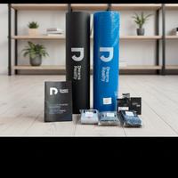 Palestra: tappetini fitness con elastici