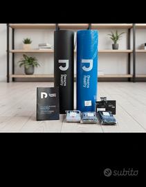 Palestra: tappetini fitness con elastici