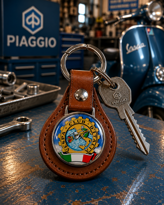 Portachiavi tipo Vespa Club Italia.