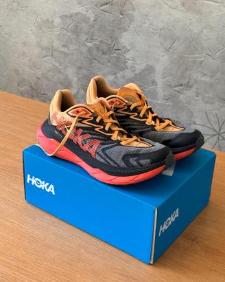 HOKA M TECTON X2 BLACK FLAME 9D TAGLIA 42 2/3