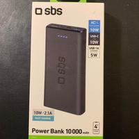 Power bank 10.000 mAh extra slim con porta USB 2.1