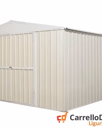 Box prefabbricato in acciaio 360x430cm avorio