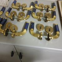 MANIGLIE  IN OTTONE  LUCIDO 