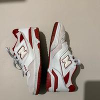Scarpe New Balance 550 rosse