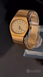 Tissot stylist rose gold manual lady NOS con pelli