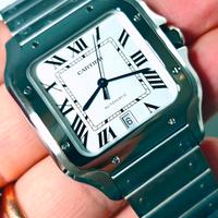 Cartier Santos large XL bianco WSSA0018 nuovo 2026