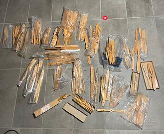 Eliche, per aeromodelli, in legno e nylon