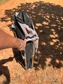 Carrello trasporto cani per bici come nuovo