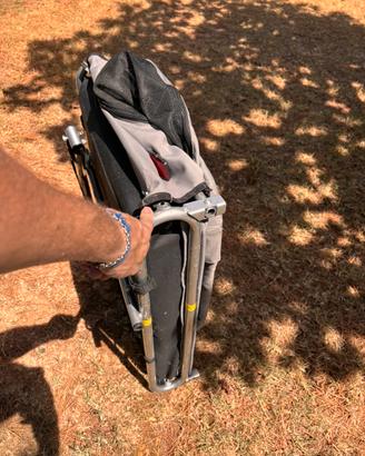 Carrello trasporto cani per bici come nuovo