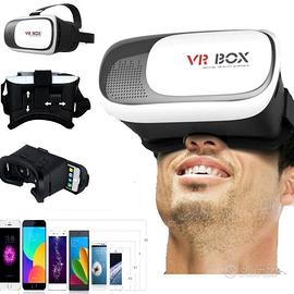 Visore vr box 3 d realtà virtuale video