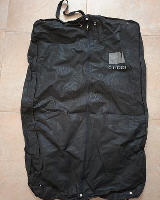 Gucci custodia porta abiti da viaggio nera