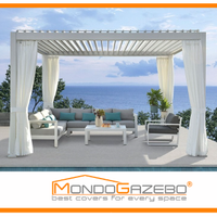 Pergola  Cosmos copertura apribile a lamelle alu