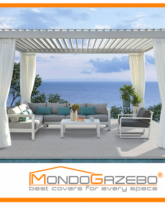 Pergola  Cosmos copertura apribile a lamelle alu