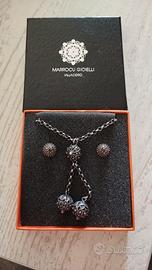 parure collana più orecchini   stile sardo 
