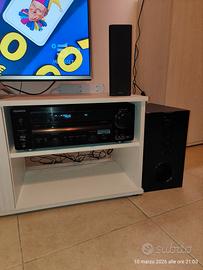 sistema 5.1 kenwood con subwoofer attivo