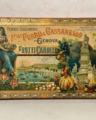 Coperchio antica scatola