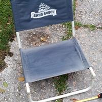 sedia da spiaggia pubblicitaria birra sans souci