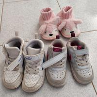 Scarpe bimba n. 23,23.5 e ciabatte n. 24