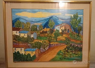 Quadro ad olio su tela