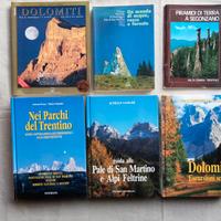 Lotto 14 libri Dolomiti e Trentino