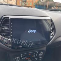 Autoradio 10'' Android 14 2+64GB Per Jeep Compass
