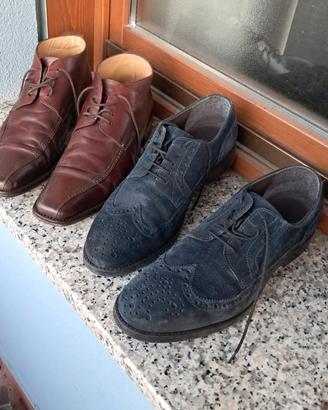 lotto 2 paia di scarpe formali da uomo taglia 44