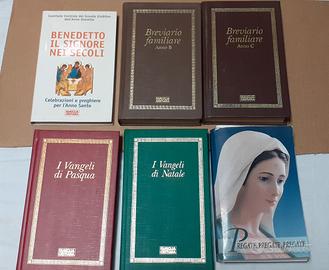 Libri preghiera e breviario famiglia 
