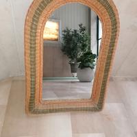 Specchio in Vimini anni 60 Afffare