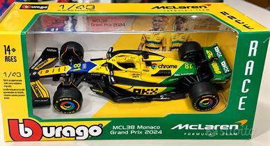 Bburago McLaren MCL38 Piastri Monaco 2024 1:43