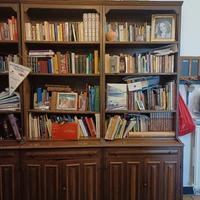 libreria 5 pezzi in legno 