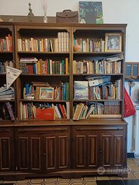 libreria 5 pezzi in legno 