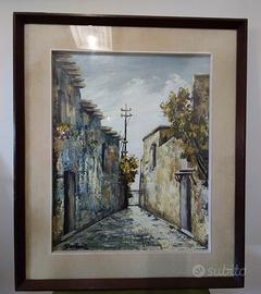 Quadro Roma /Trastevere d. Lungaretta